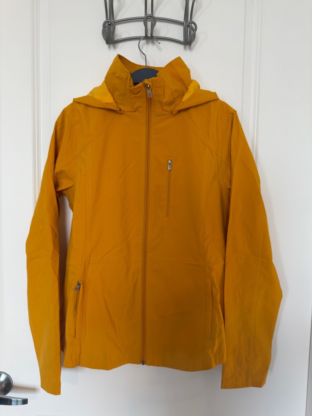 BuffBunny Mustard Hooded Windbreaker Jacket